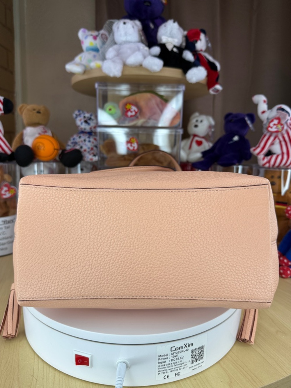 💥COACH - Andy Tote with Horse and Carriage - Refined Pebble Leather - 124U444 - Picture 12 of 16